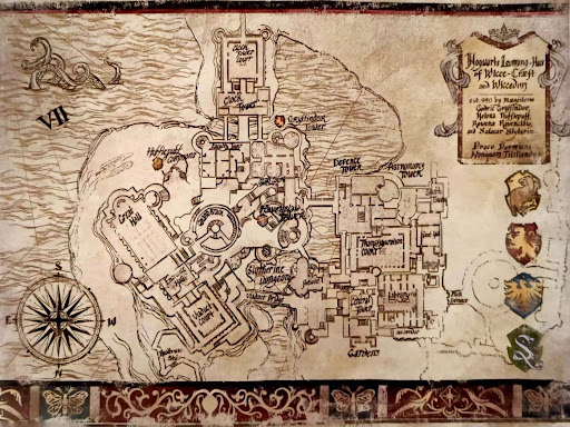 El mapa de Hogwarts Legacy al completo por arte de magia 