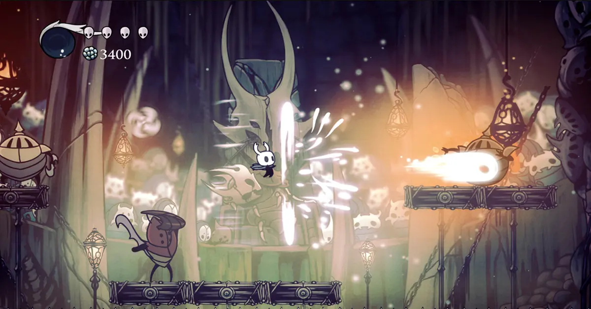 Gameplay de Hollow Knight Metroidvania hype por Silksong