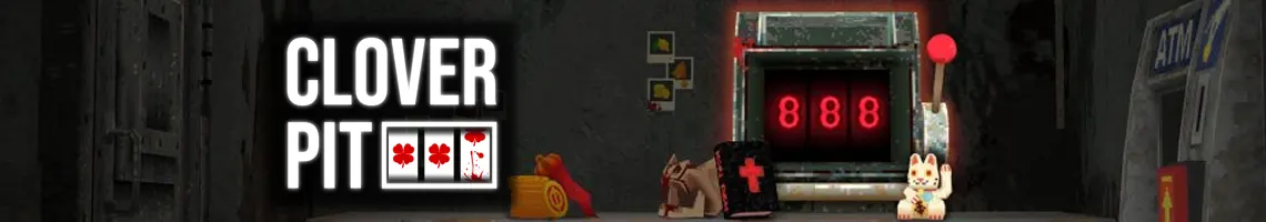 Un roguelite de terror entre la suerte y la deuda infinita: CloverPit