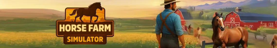 Un simulador de gestión de granja ecuestre: Horse Farm Simulator