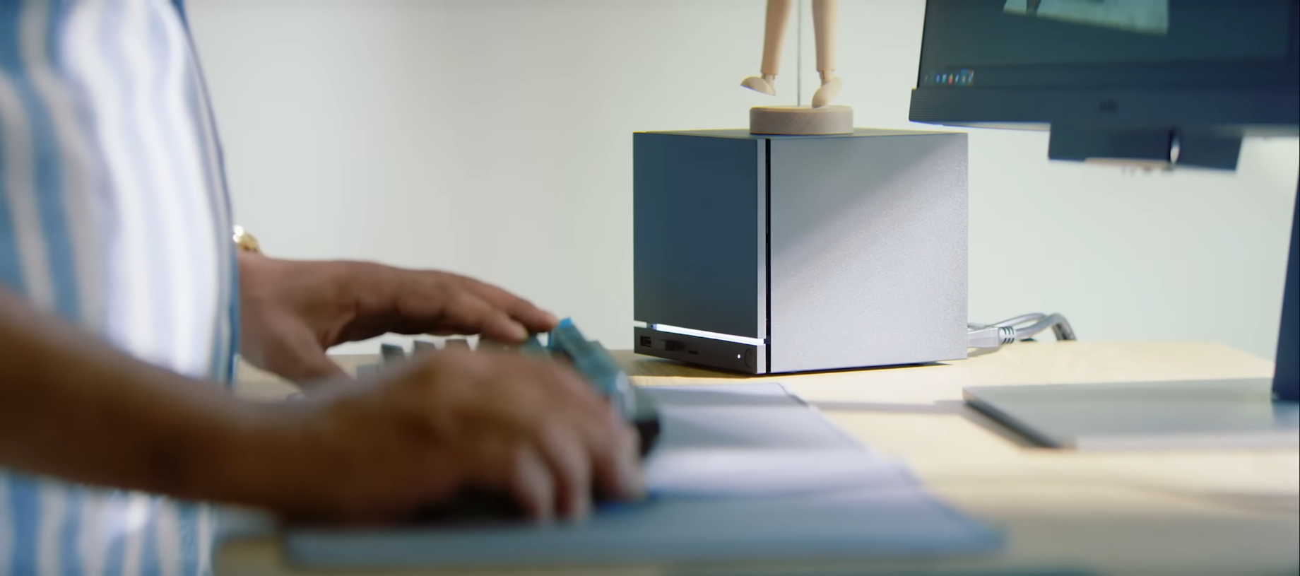 Steam Machine de lejos usada como ordenador