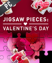 Jigsaw Pieces Valentines Day Pc