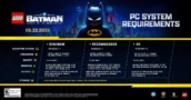 LEGO Batman Legacy of the Dark Knight: Requisitos de PC Actualizados