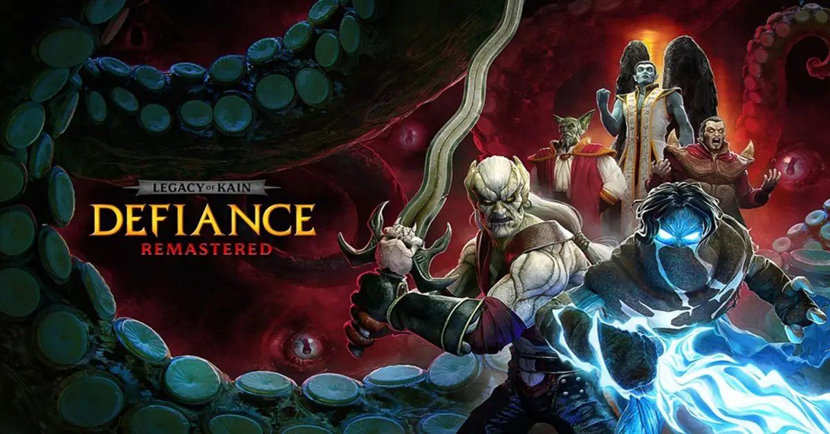 Legacy of Kain Defiance Remastered Kain y Raziel juntos