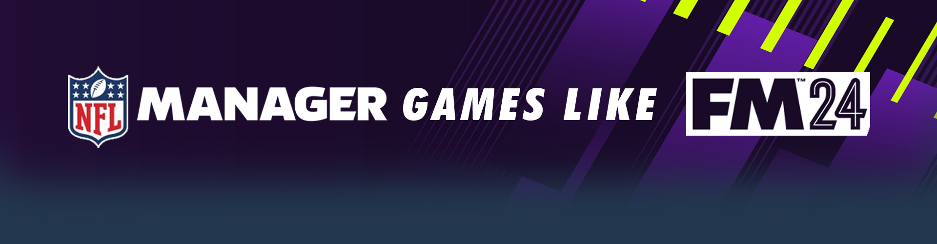 Juegos de manager de fútbol Americano como FM 24