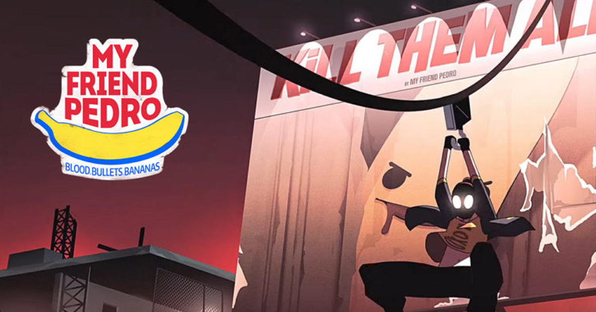 My Friend Pedro: Going Bananas nunca se había visto tan llamativo