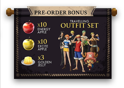 BONUS DE RESERVA DE ONE PIECE ODYSSEY