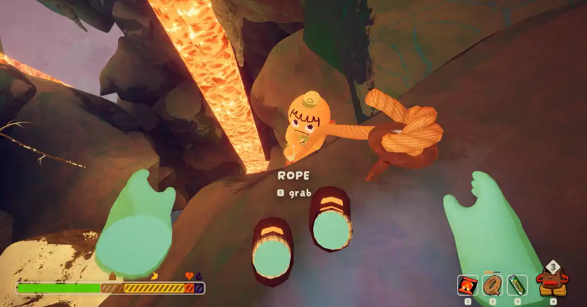 PEAK obliga a los jugadores a confiar en sus compañeros para escalar montañas traicioneras.