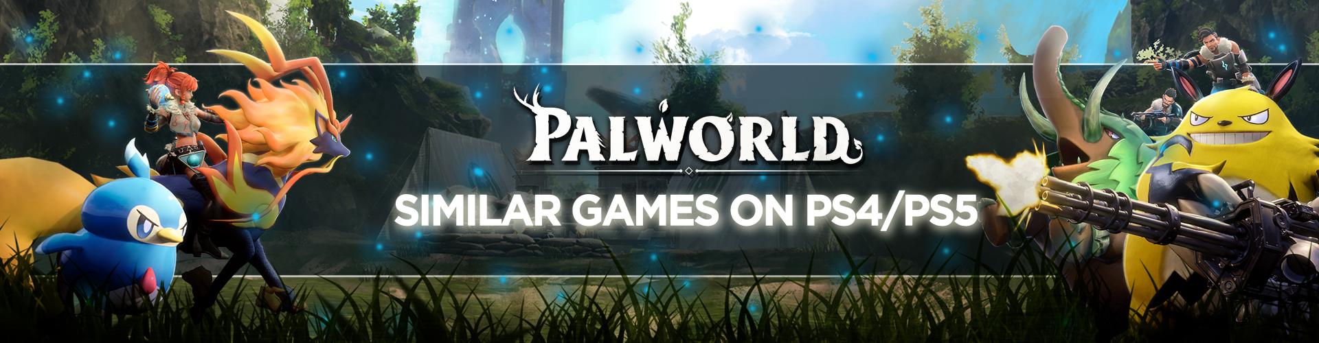 Los Mejores Juegos Como Palworld en PS4/PS5