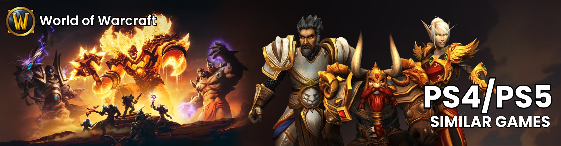 Juegos Como World of Warcraft en PS4/PS5