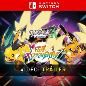Pokemon Legends: Z-A Mega Dimension Nintendo Switch -  Tráiler del Vídeo