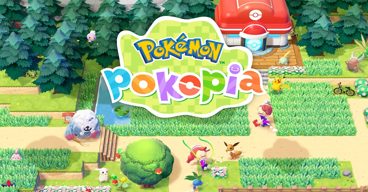 Gameplay de Pokémon Pokopia mostrando la transformación de Ditto en Nintendo Switch 2.