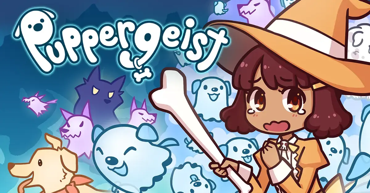 Puppergeist presenta un vibrante mundo visual novel en 2D centrado en Claire y los espíritus caninos.