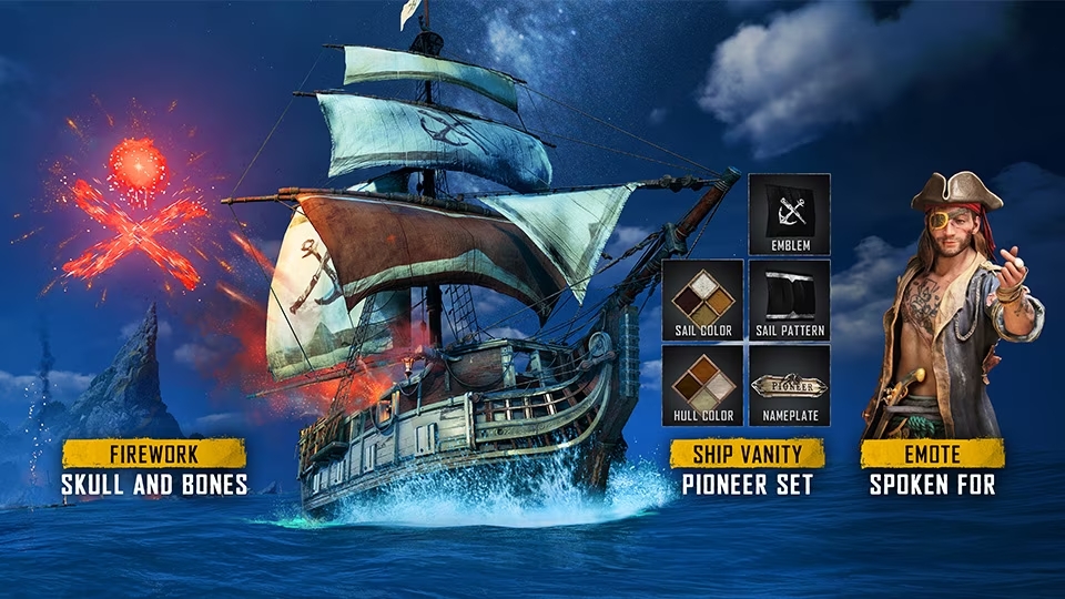 Recompensa de la Beta Cerrada de Skull and Bones