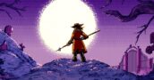 Sumérgete en un infierno retro con este exigente juego de plataformas
