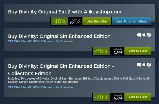 AllKeyShop Plugin