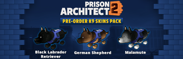 Skins de perros gratis en Prison Architect 2