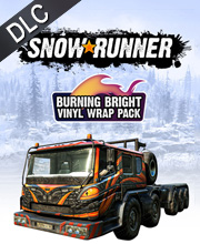 SnowRunner Burning Bright Vinyl Wrap Pack Pc