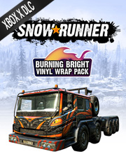 SnowRunner Burning Bright Vinyl Wrap Pack Xbox Series X