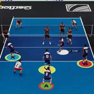 Spike Volleyball - Posicionamiento de Jugadores