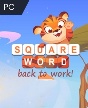 Square Word Back to Work Pc