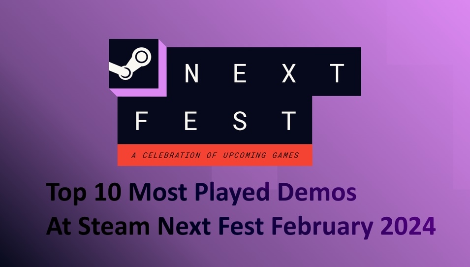 Steam Next Fest Top 10 Demos más jugadas