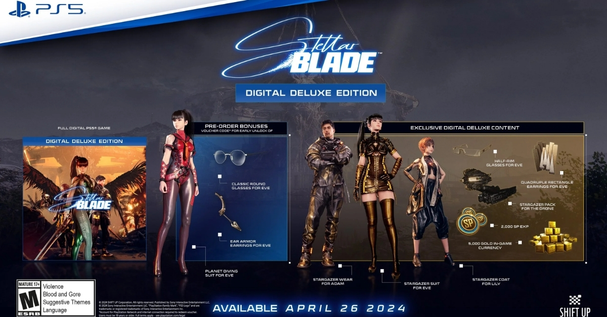 Oferta Especial para PS5: Stellar Blade Digital Deluxe Edition con un 23% de Descuento ¡Aprovecha Esta Promoción Única!