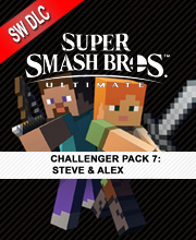 Super Smash Bros Ultimate Challenger Pack 7 Steve & Alex Switch
