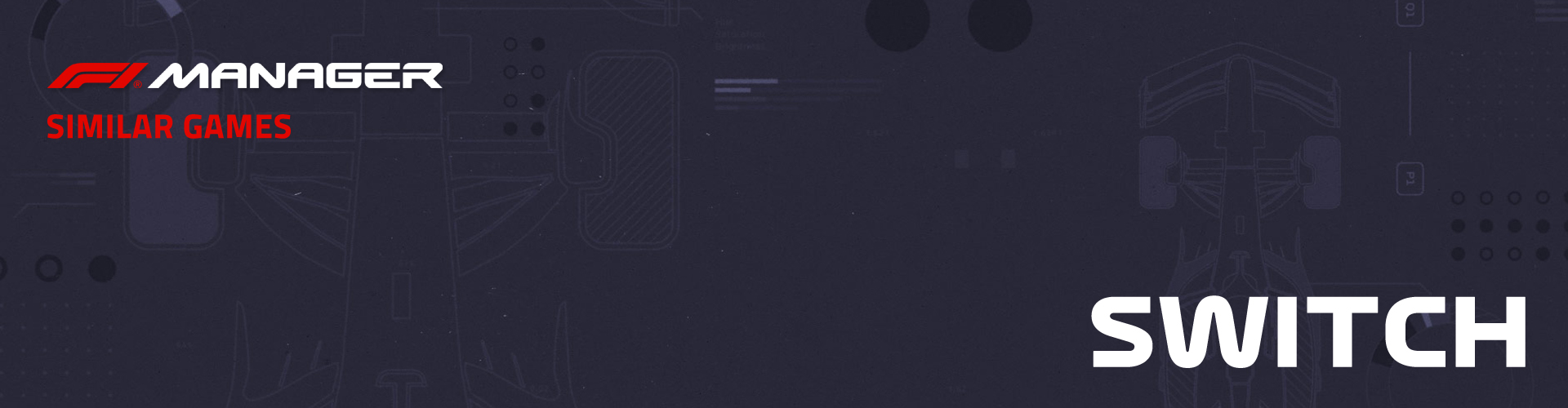 Juegos de Switch Como F1 Manager