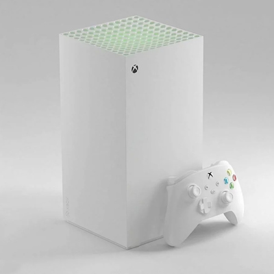Filtraciones de la consola blanca de estilo Xbox Series S sin unidad de disco