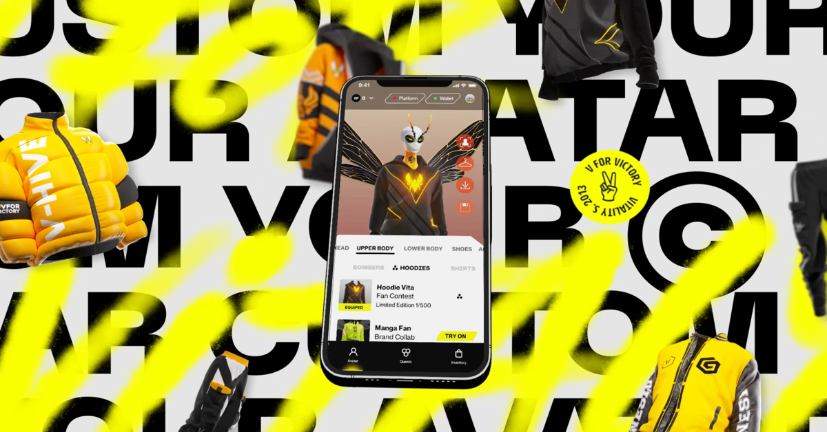 Team Vitality Hive App con Tezos