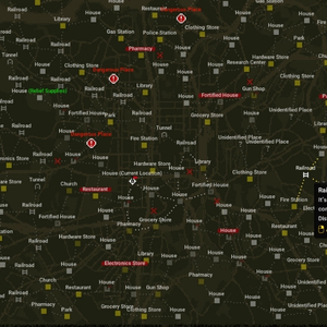 Terminus Zombie Survivors - Mapa del Ferrocarril