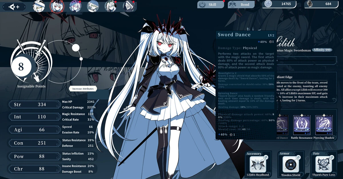 The NOexistenceN of Morphean Paradox Character Build