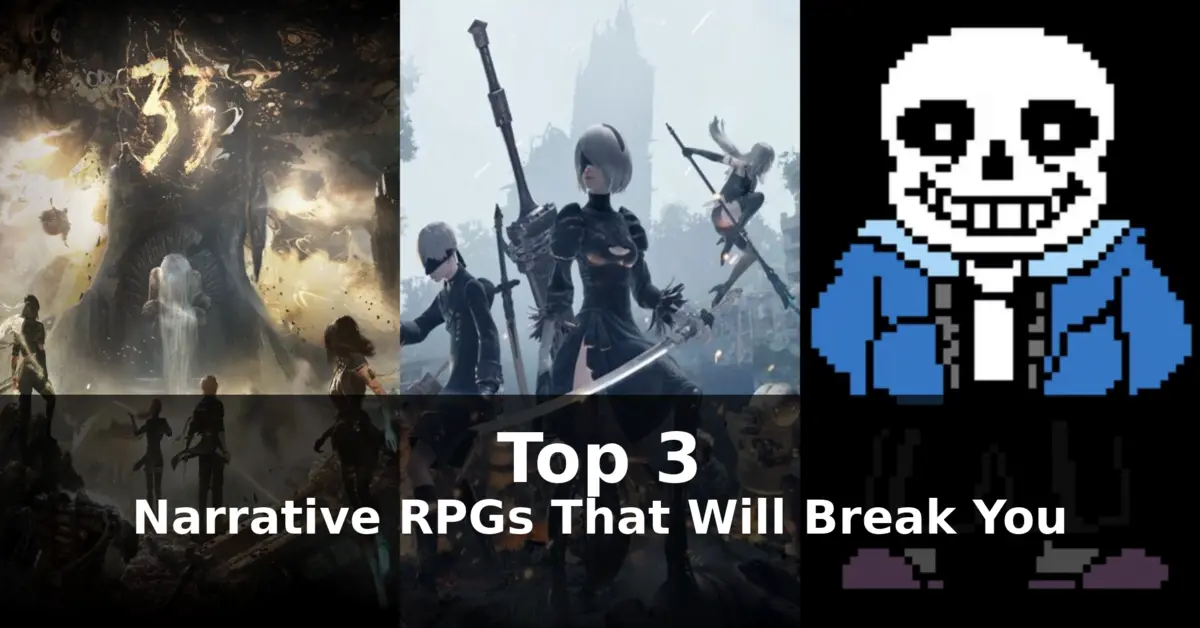 Top 3 Narrative RPGs