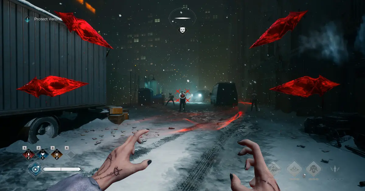 Atmósfera de las calles de Seattle en Vampire: The Masquerade – Bloodlines 2