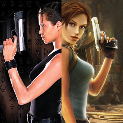 Angelina Jolie interpreta a Lara Croft en el cine
