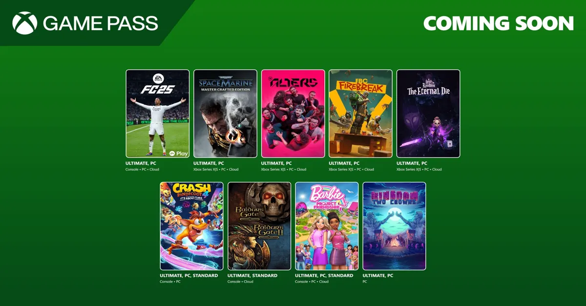 Xbox Game Pass June wave 1