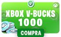 Clavecd 1000 V-Bucks XBOX