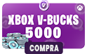Clavecd 5000 V-Bucks XBOX
