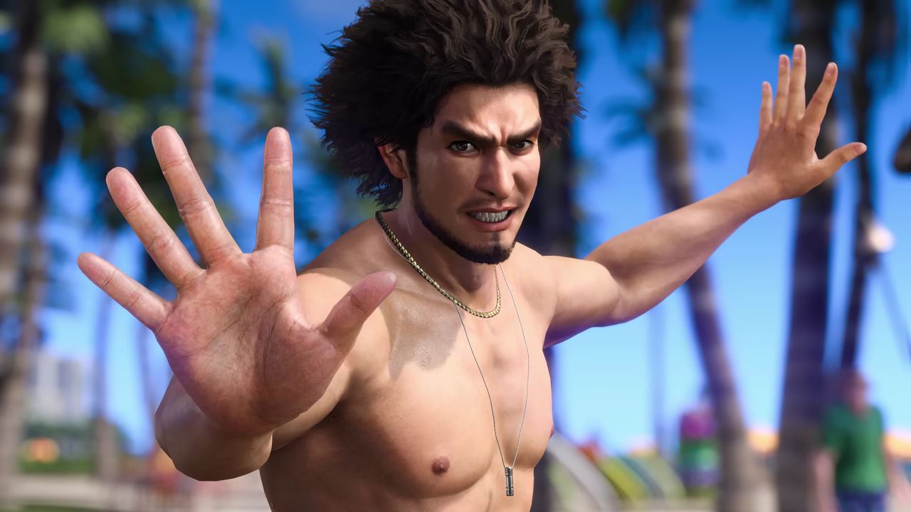 Yakuza Like a Dragon: Infinite Wealth Ichiban Kasuga en Honolulu Beach