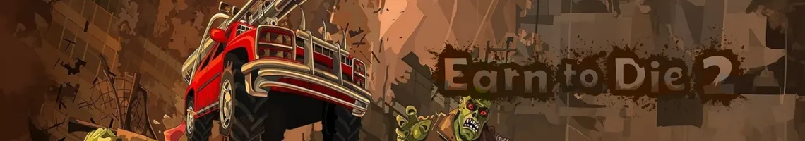 UN JUEGO DE CONDUCCIÓN EN 2D DONDE ATROPELLAS ZOMBIES: EARN TO DIE 2