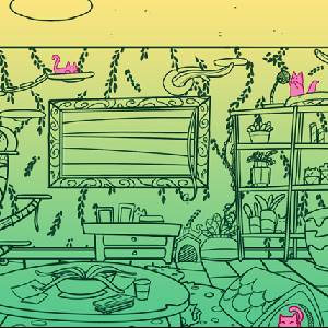 A Building Full of Cats - Gatos Rosados