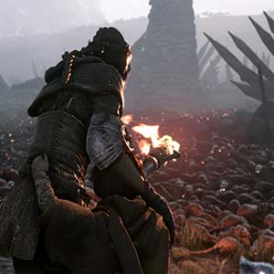 Plague-ridden villages