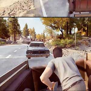 A Way Out juego cooperativo en pantalla dividida