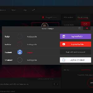 Action! Gameplay Recording and Streaming - Administrador de Cuenta