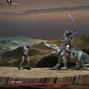 Age of Barbarians Chronicles - War Saurus