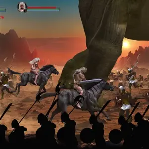 Age of Barbarians Chronicles - Rey Xodan y Reina Yanah