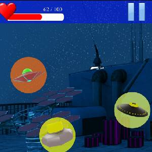 Aim in Space - Varios tipos de alienígenas