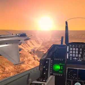 Airplane Flight Simulator Combat Zone - Cubierta de Vuelo