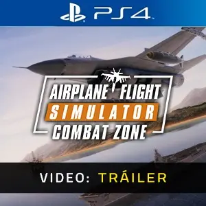 Airplane Flight Simulator Combat Zone PS4 - Tráiler